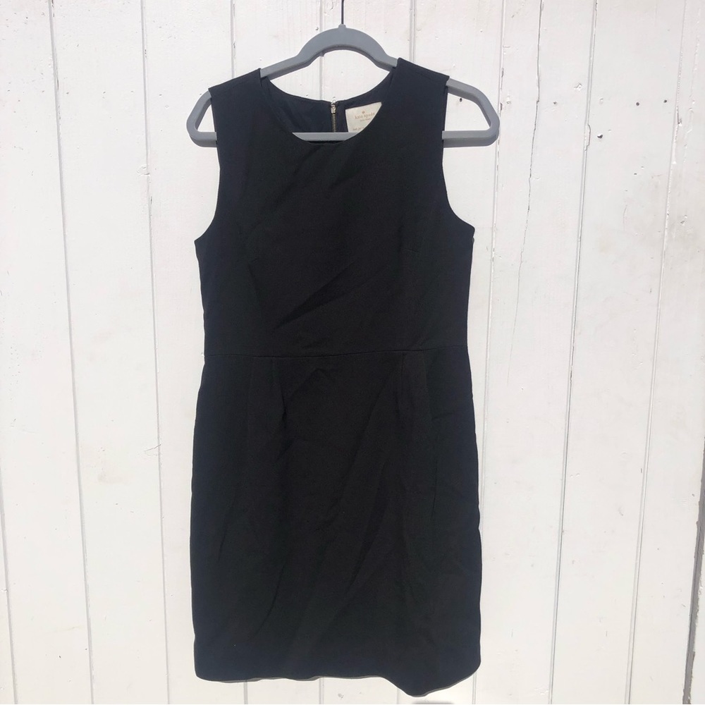 Kate Spade Little Black Dress Sheath Style Size 12